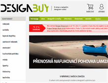Tablet Screenshot of designbuy.cz
